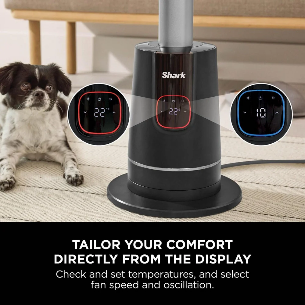 Shark TurboBlade Cool + Heat TH200UK Fan & Heater - Charcoal - Image 12