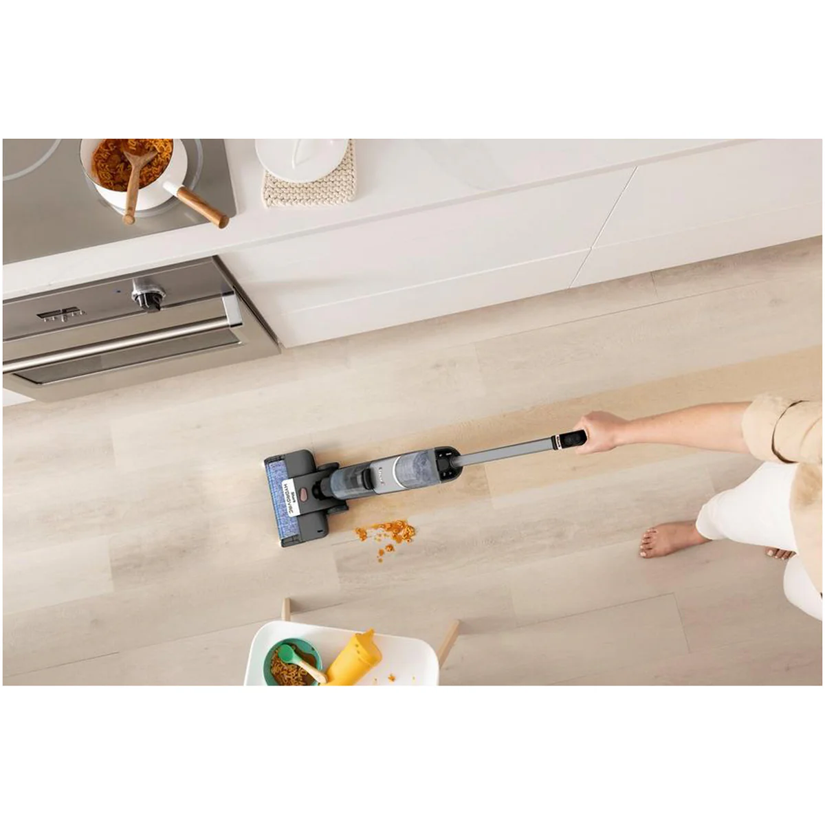 Shark WD210UK HydroVac Cordless Hard Floor Cleaner Charcoal Grey - Image 10