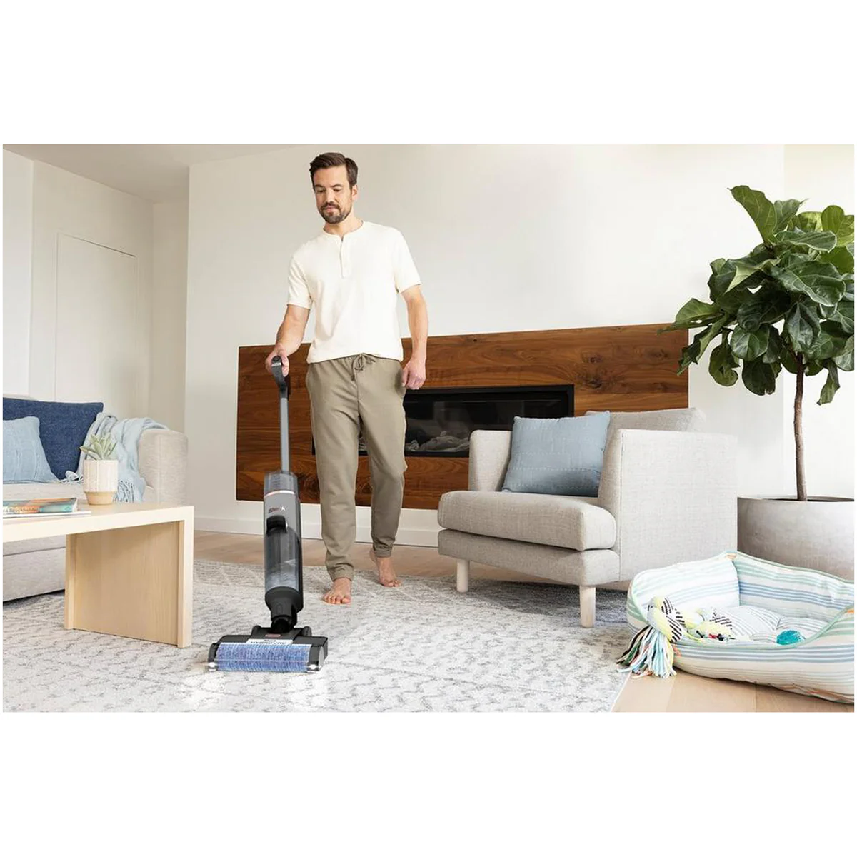 Shark WD210UK HydroVac Cordless Hard Floor Cleaner Charcoal Grey - Image 3