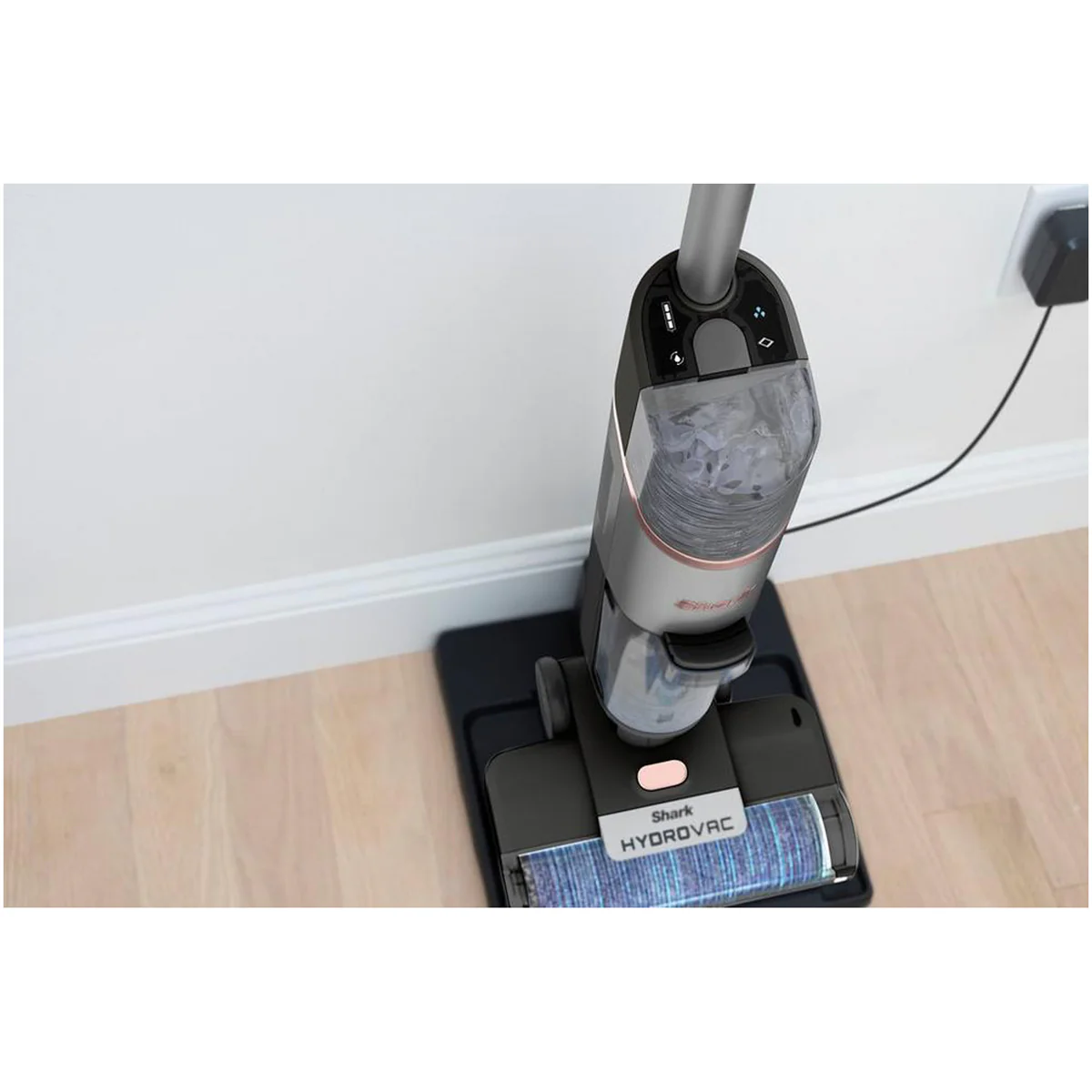 Shark WD210UK HydroVac Cordless Hard Floor Cleaner Charcoal Grey - Image 4