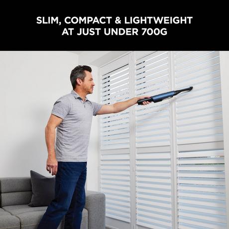 Shark WV270UK Wandvac 2.0 Cordless Vacuum Cleaner - Up To 15 Minutes Run Time - Blue - Image 3