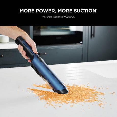 Shark WV270UK Wandvac 2.0 Cordless Vacuum Cleaner - Up To 15 Minutes Run Time - Blue - Image 4