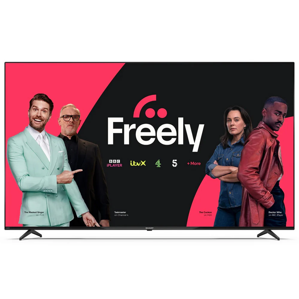 Sharp 4T-C70GK4245KB 70 Inch LED 4K Ultra HD Frameless Smart TV - Image 2