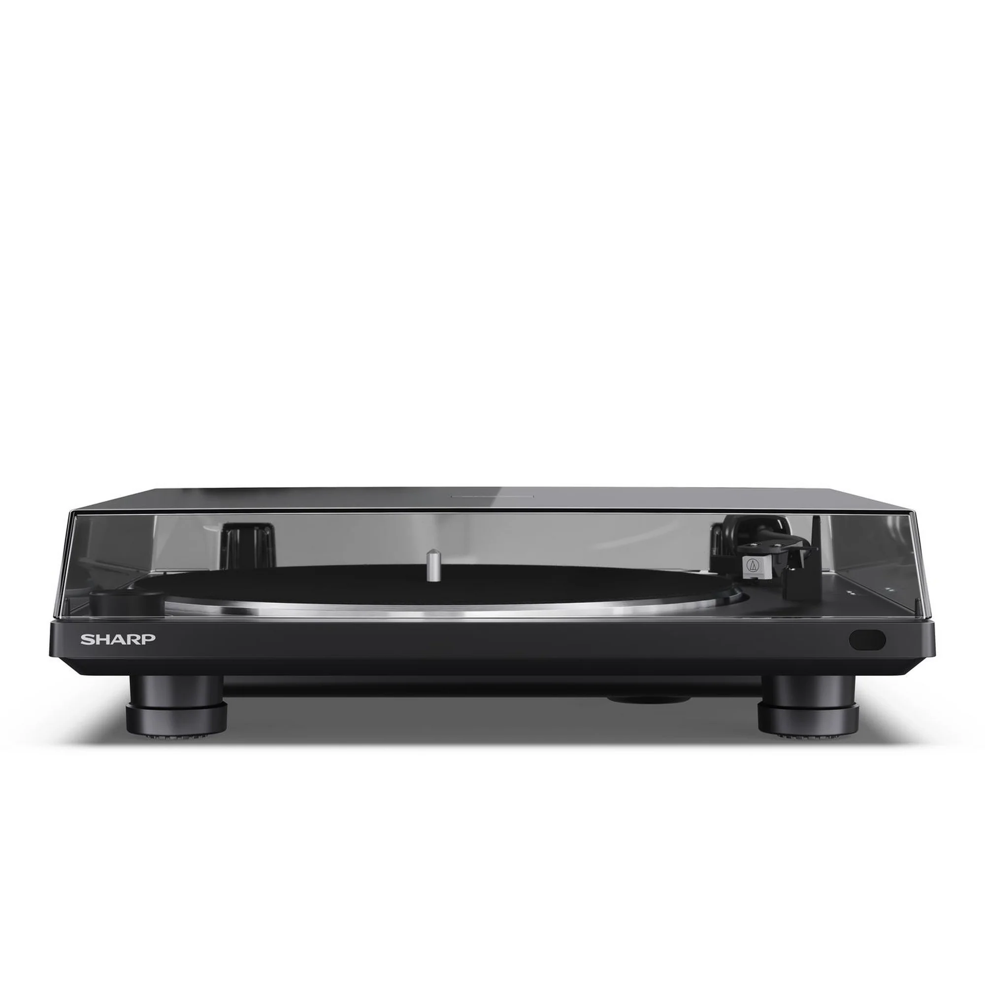 Sharp RP-TT100 Fully Automatic Bluetooth Turntable with CP-SS30 BK Active Bookshelf Speakers Pair - Black - Image 10