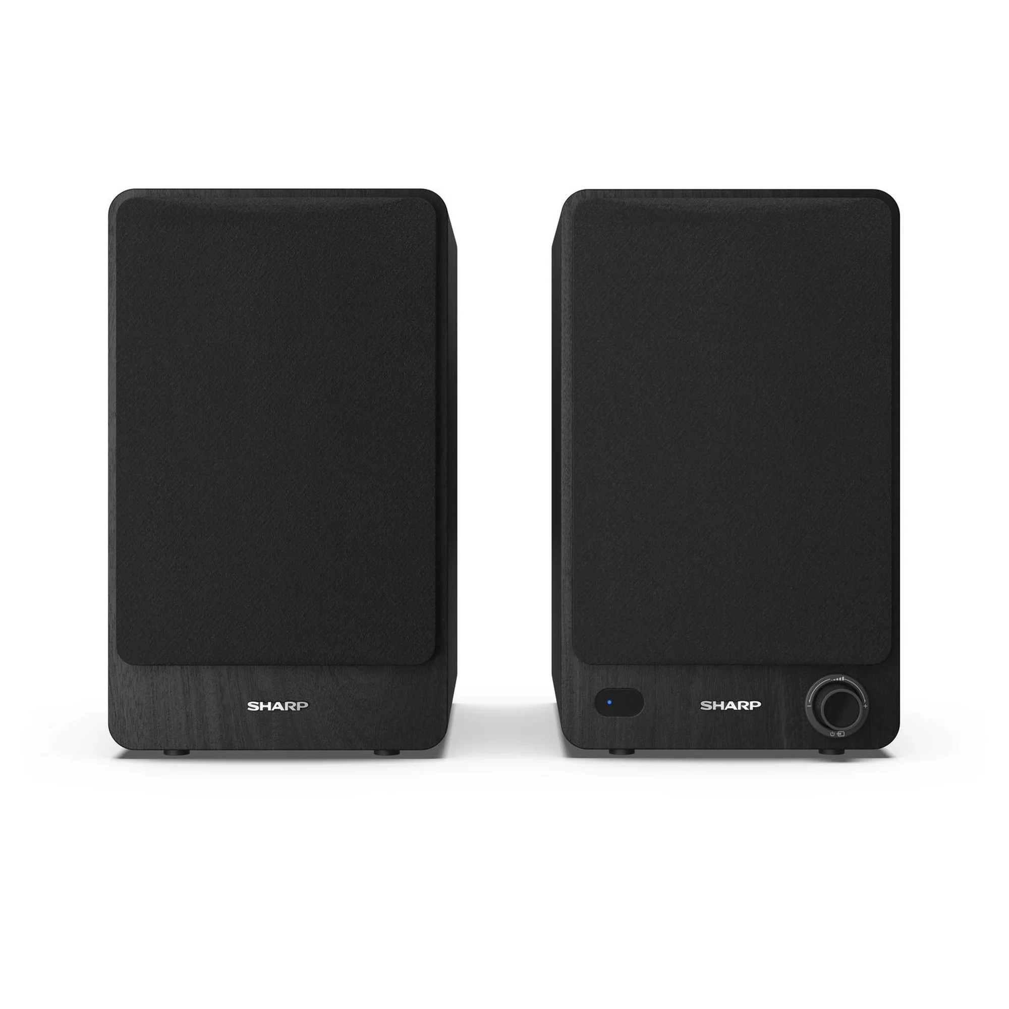 Sharp RP-TT100 Fully Automatic Bluetooth Turntable with CP-SS30 BK Active Bookshelf Speakers Pair - Black - Image 3