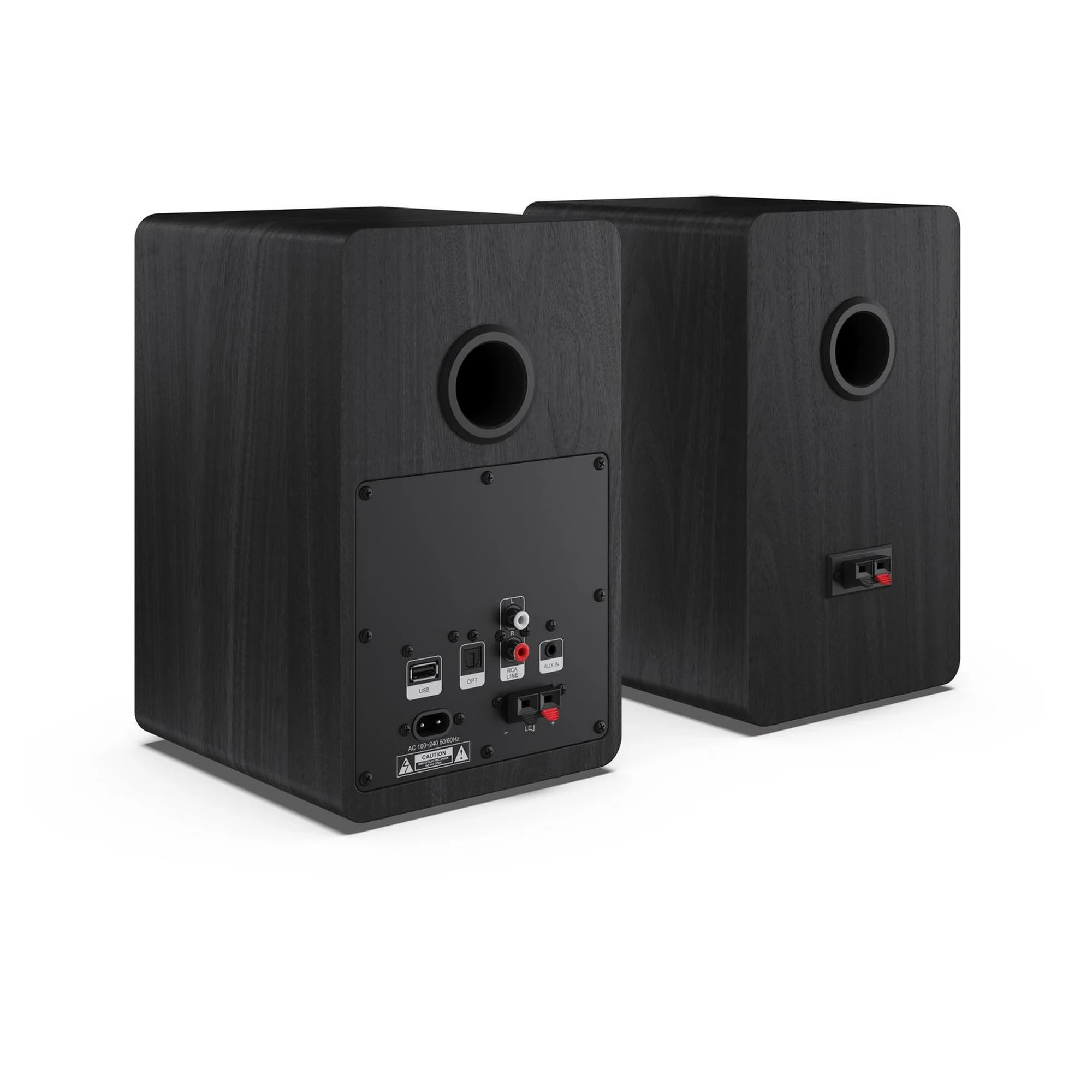 Sharp RP-TT100 Fully Automatic Bluetooth Turntable with CP-SS30 BK Active Bookshelf Speakers Pair - Black - Image 5