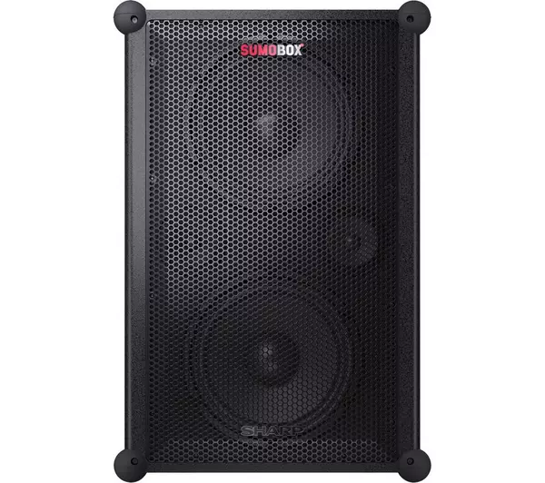 Sharp SumoBox Pro CP-LS200 Portable Bluetooth Speaker Black - Image 2