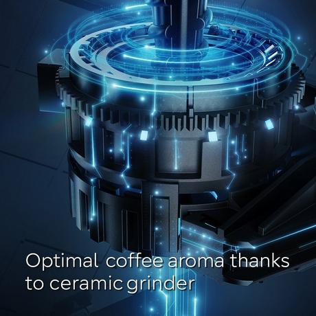 Siemens TF303G07 Bean to Cup Fully Automatic Freestanding Coffee Machine Inox Silver Metallic - Image 5