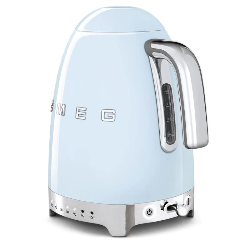 SMEG KLF04PBUK 50s Retro Style Jug Kettle Pastel Blue - Image 2