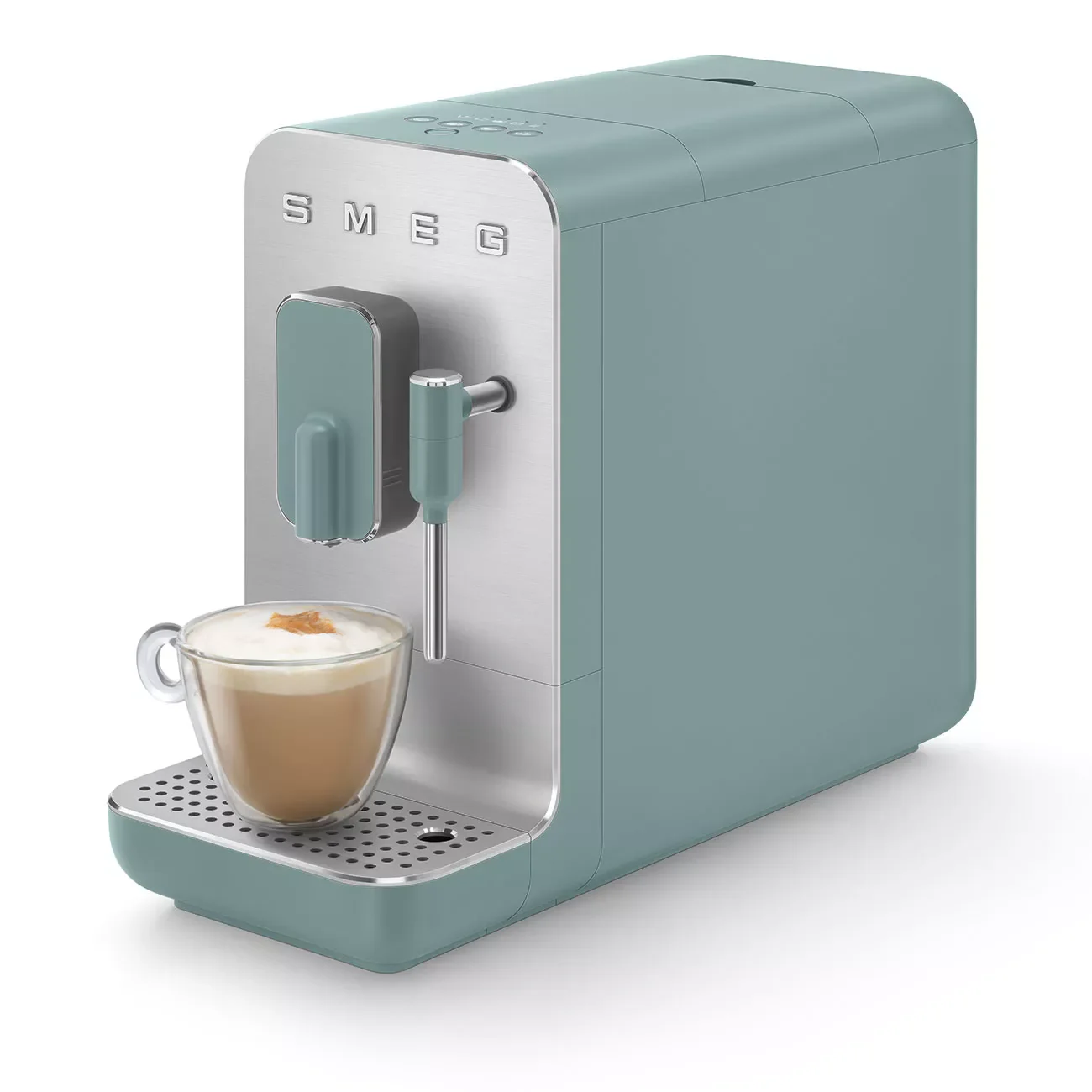 Smeg BCC12EGMUK Retro Bean to Cup Espresso Coffee Machine Emerald - Image 4