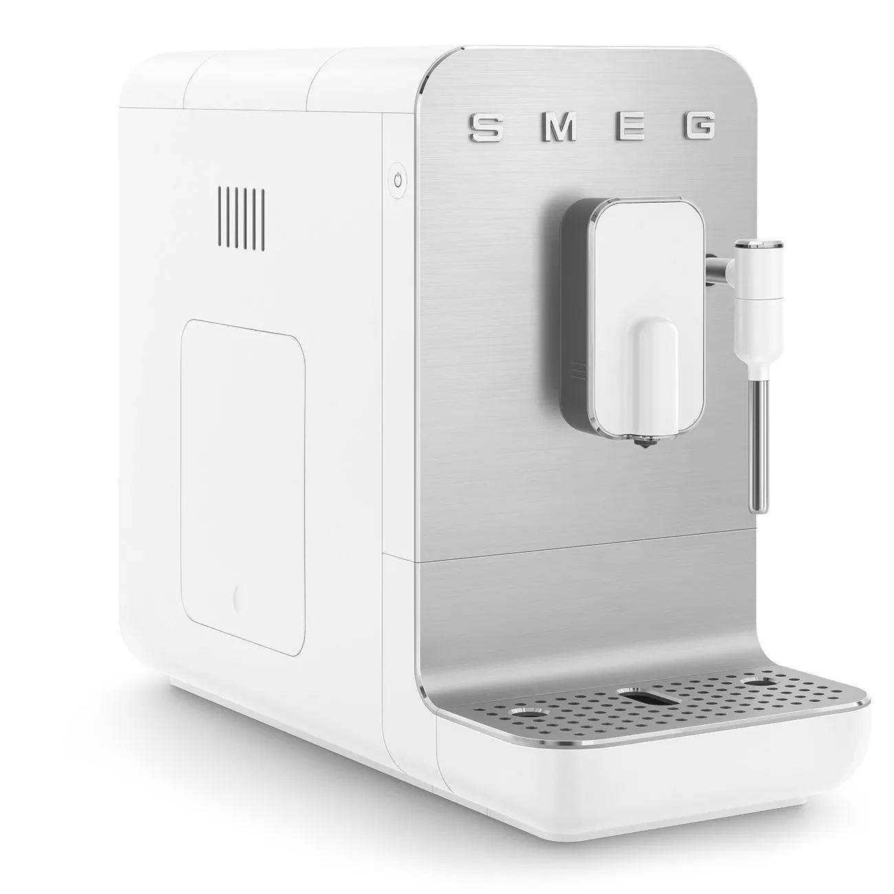 Smeg BCC12WHMUK Retro Bean to Cup Espresso Coffee Machine Matt White - Image 2