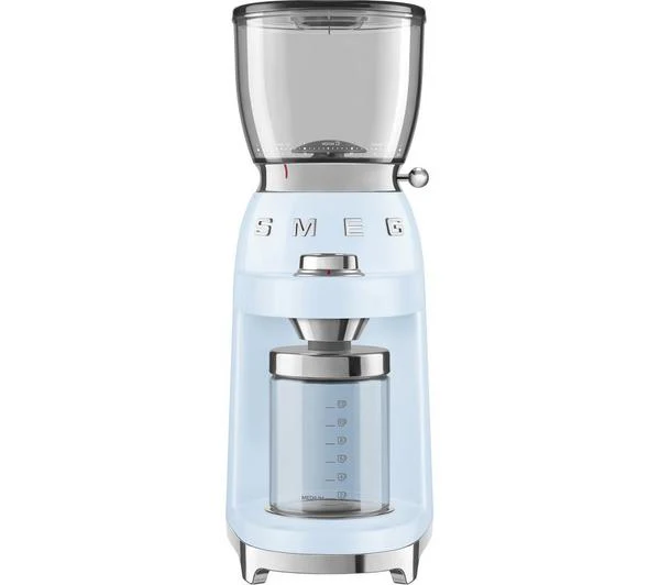 SMEG CGF01PBUK Coffee Grinder Pastel Blue