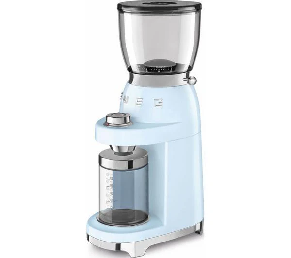 SMEG CGF01PBUK Coffee Grinder Pastel Blue - Image 3
