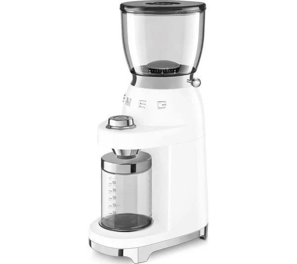 SMEG CGF01WHUK Coffee Grinder White - Image 3
