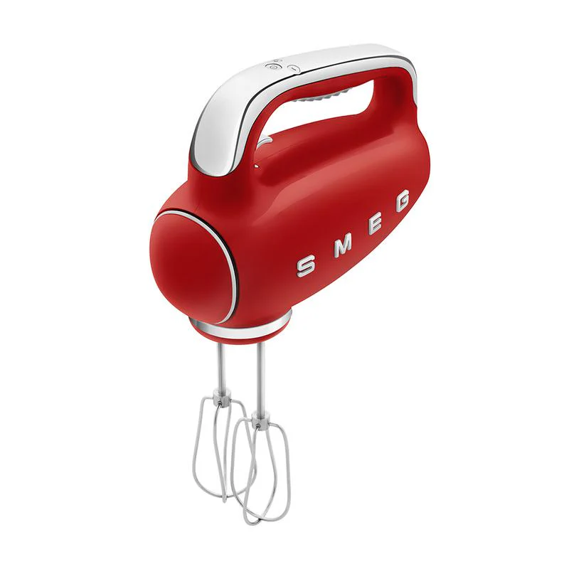 SMEG HMF01RDUK 50s Style Hand Mixer Red - Image 3