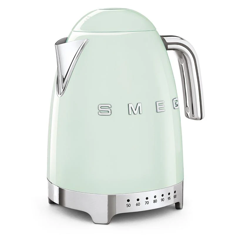 SMEG KLF04PGUK 50s Retro Style Jug Kettle Pastel Green - Image 2