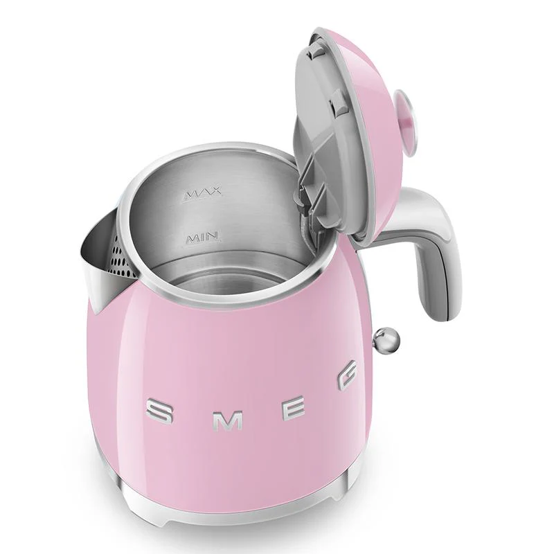 SMEG KLF05PKUK 50s Retro Style Mini Kettle Pink - Image 2