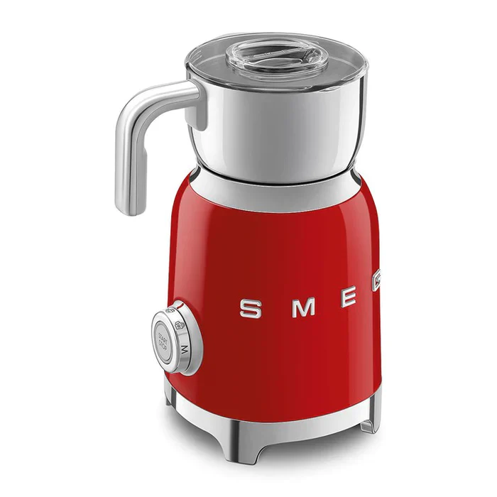 SMEG MFF01RDUK Milk Frother Red - Image 4