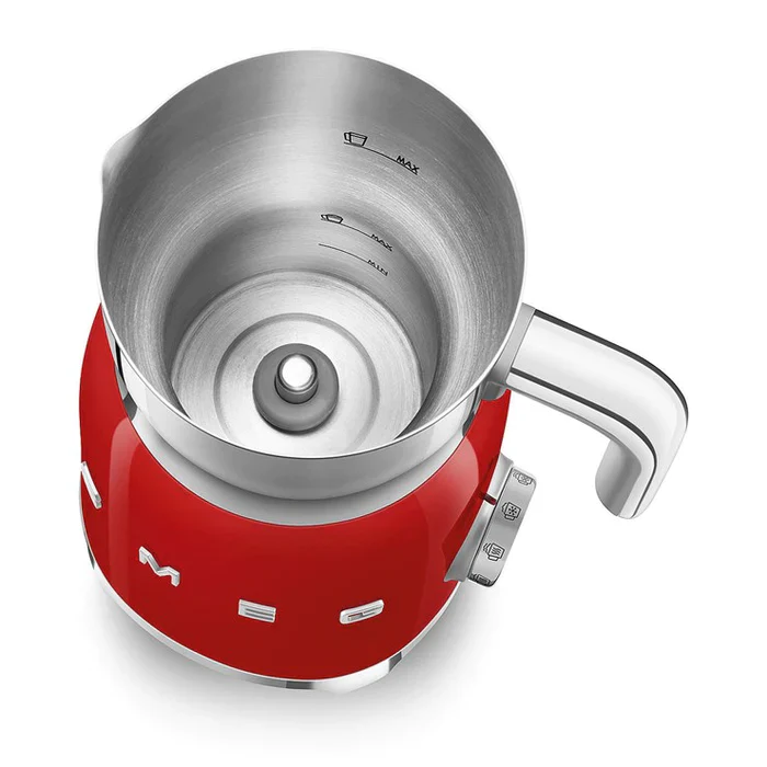 SMEG MFF01RDUK Milk Frother Red - Image 5