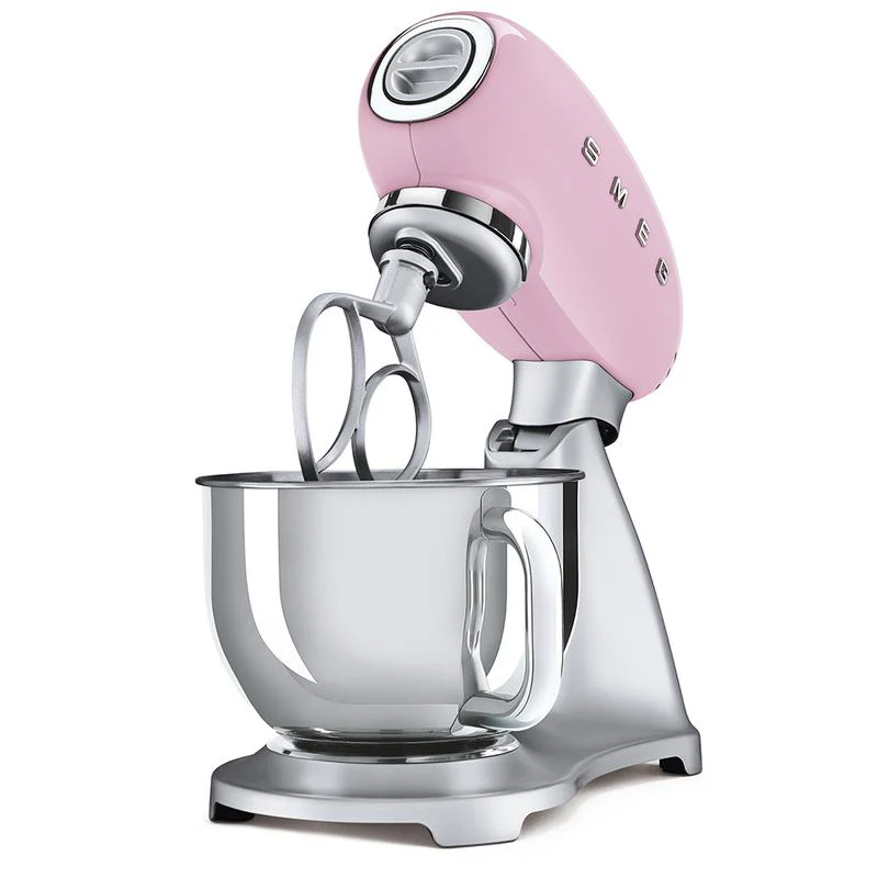 SMEG SMF02PKUK 50s Style Stand Mixer Pink - Image 3