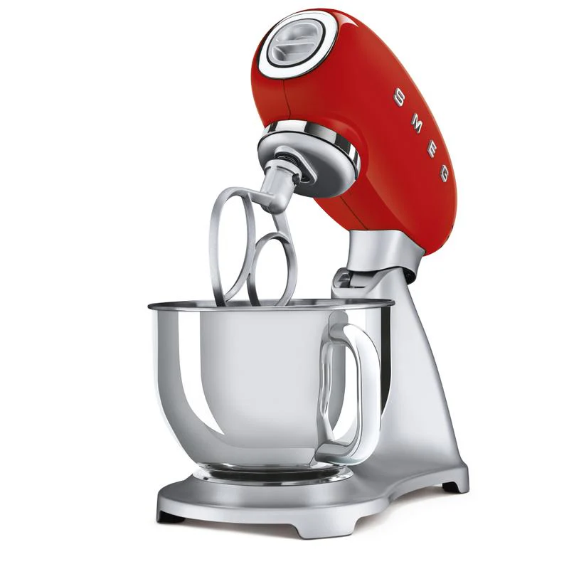 SMEG SMF02RDUK 50s Style Stand Mixer Red - Image 3