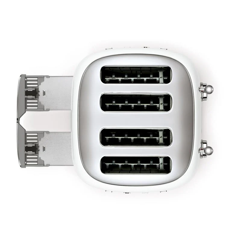 SMEG TSF03WHUK Four Slice Toaster in White - Image 4