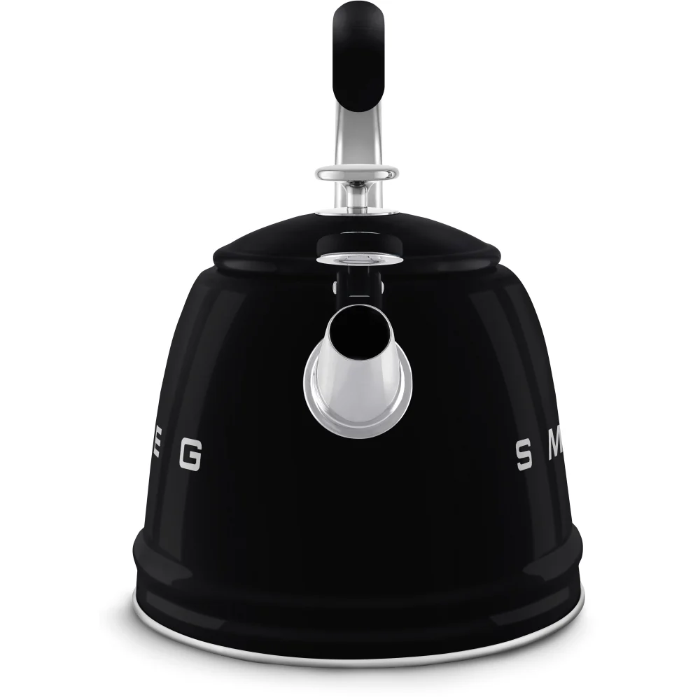 Smeg WKF01BL Retro 50s Style Whistling Hob Kettle Black - Image 7