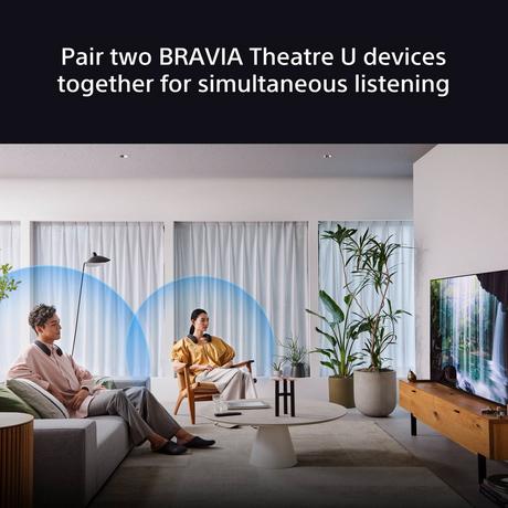 Sony Bravia Theatre U Wireless Dolby Atmos Neckband Speaker HTAN7 Black - Image 7