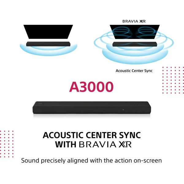Sony HT-A3000 3.1 channel Dolby Atmos Soundbar - Image 5