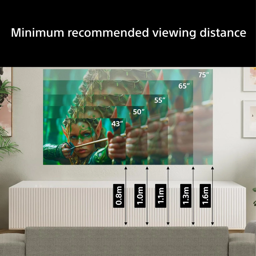 Sony K50S25M2PB 50 Inch BRAVIA 2 II Direct LED 4K Ultra HD HDR Smart Google TV 2026 - Image 12
