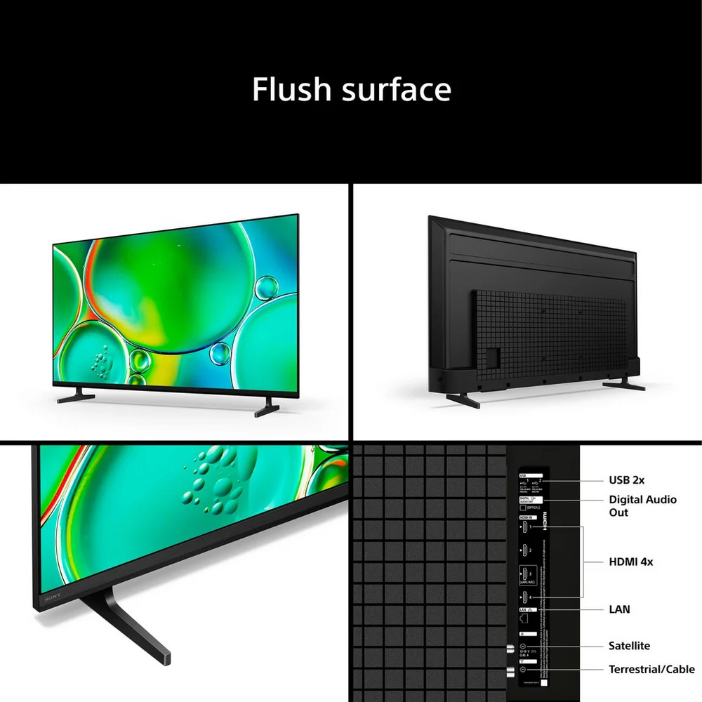 Sony K75S25M2PB 75 Inch BRAVIA 2 II Direct LED 4K Ultra HD HDR Smart Google TV 2026 - Image 6