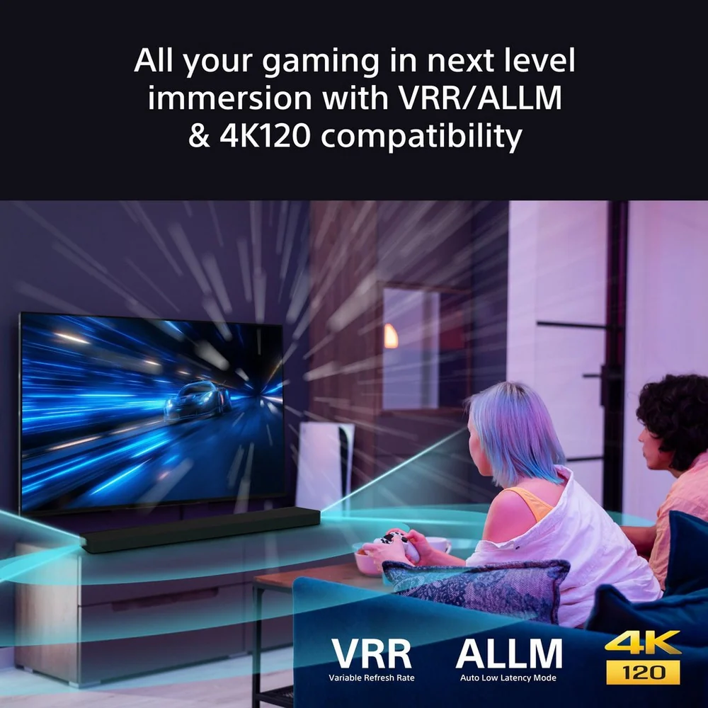 Sony K77XR80PU 77 Inch BRAVIA 8 4K UHD HDR OLED Smart TV with BRAVIA Theatre Bar 8 HTA8000 Soundbar Bundle - Image 16