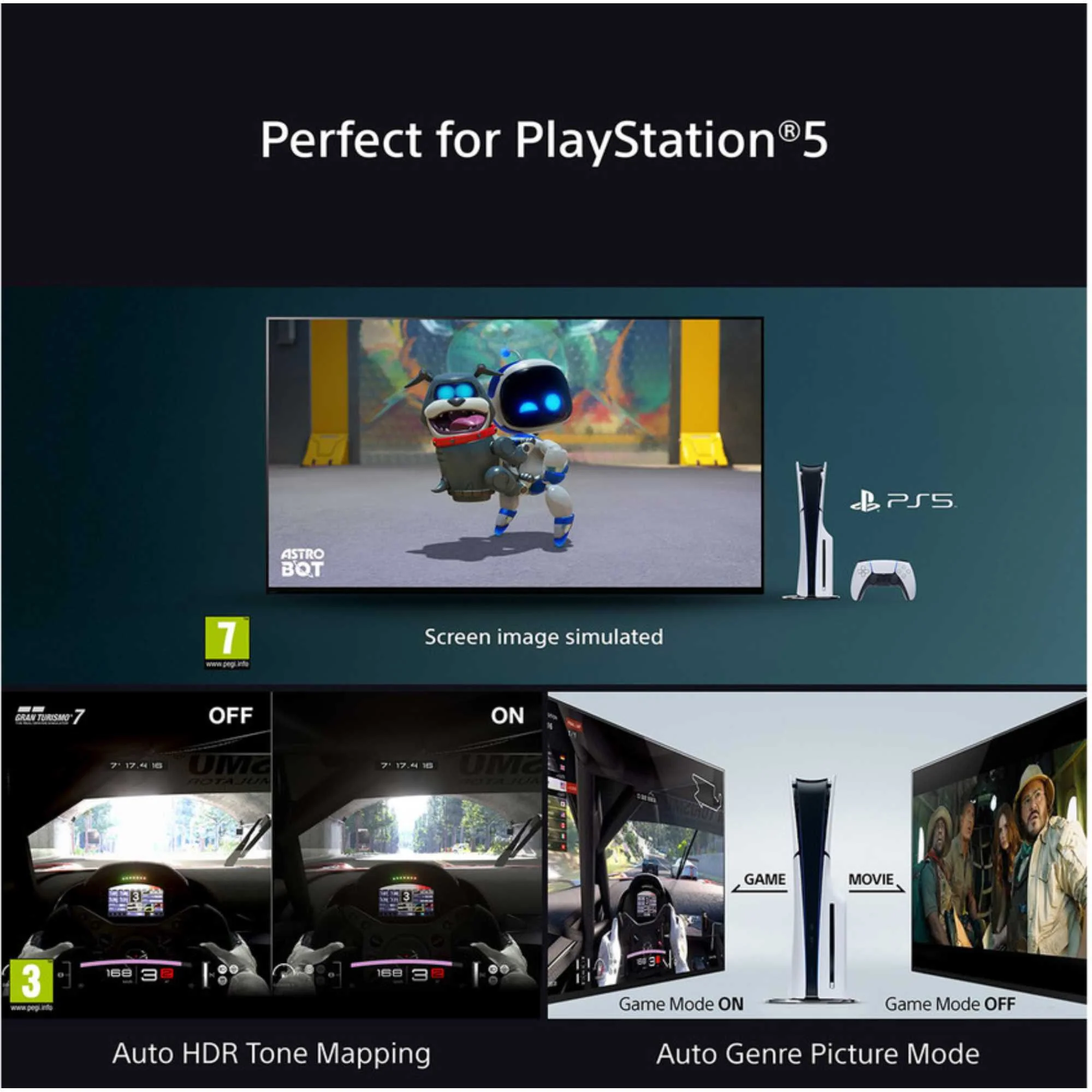 Sony K85S38BP 85 Inch Bravia 3 LED 4K Ultra HD HDR Smart Google TV - Image 9