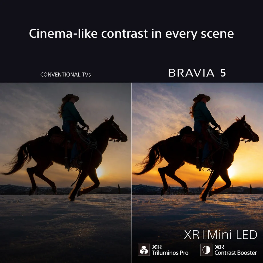 Sony K98XR55BP 98 Inch BRAVIA 5 Mini LED 4K Ultra HD HDR Smart Google TV - Image 14