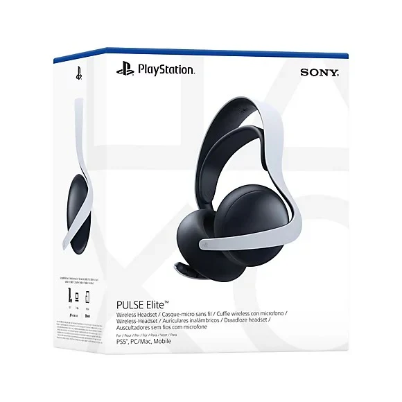 Sony PULSE Elite Wireless PS5 Headset White - Image 8
