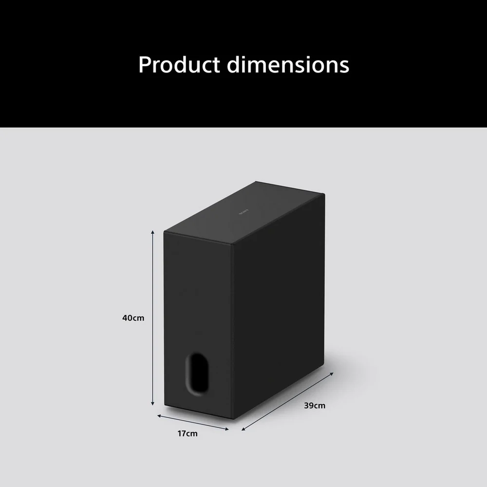 Sony SASW8 BRAVIA Theatre Sub 8 300W Wireless Subwoofer for Sound bar or Home Theatre Sound System - Image 4