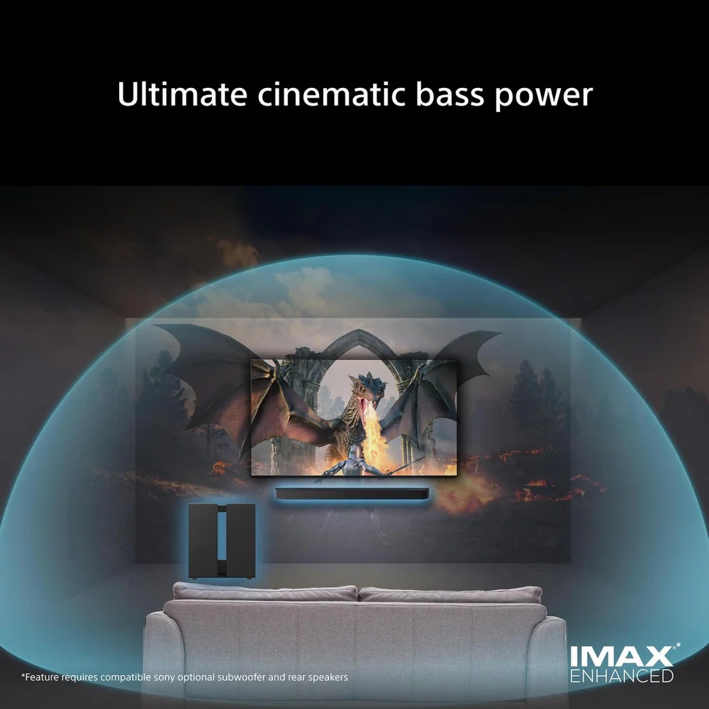 Sony SASW9 BRAVIA Theatre Sub 9 600W Wireless Subwoofer for Sound bar or Home Theatre Sound System - Image 4