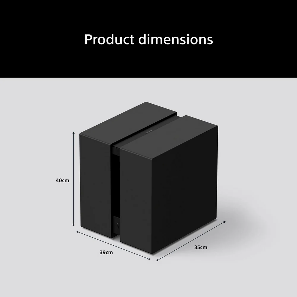 Sony SASW9 BRAVIA Theatre Sub 9 600W Wireless Subwoofer for Sound bar or Home Theatre Sound System - Image 5