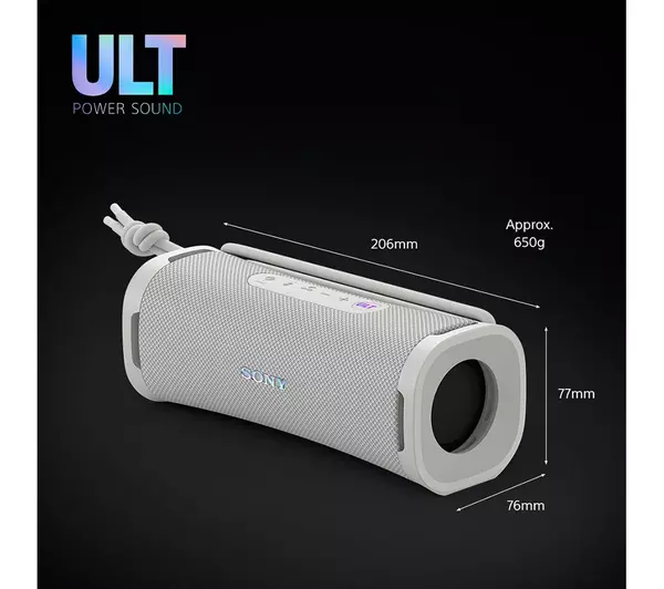 Sony ULT FIELD 1 Wireless Bluetooth Portable Speaker SRSULT10W White - Image 10