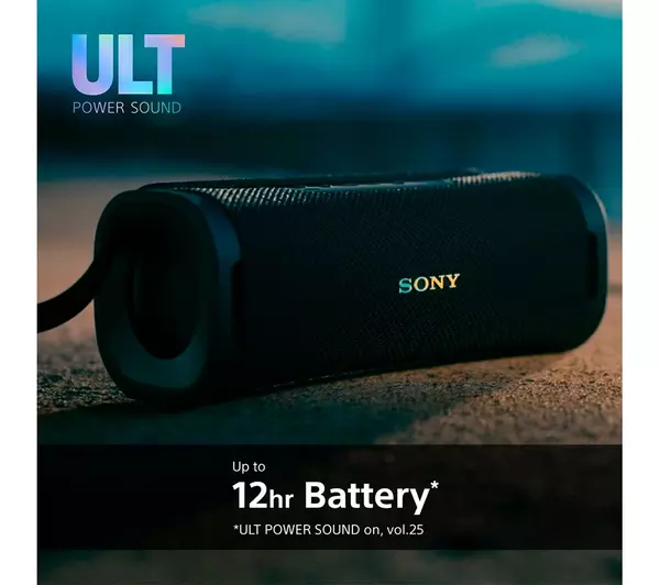 Sony ULT FIELD 1 Wireless Bluetooth Portable Speaker SRSULT10B Black - Image 6