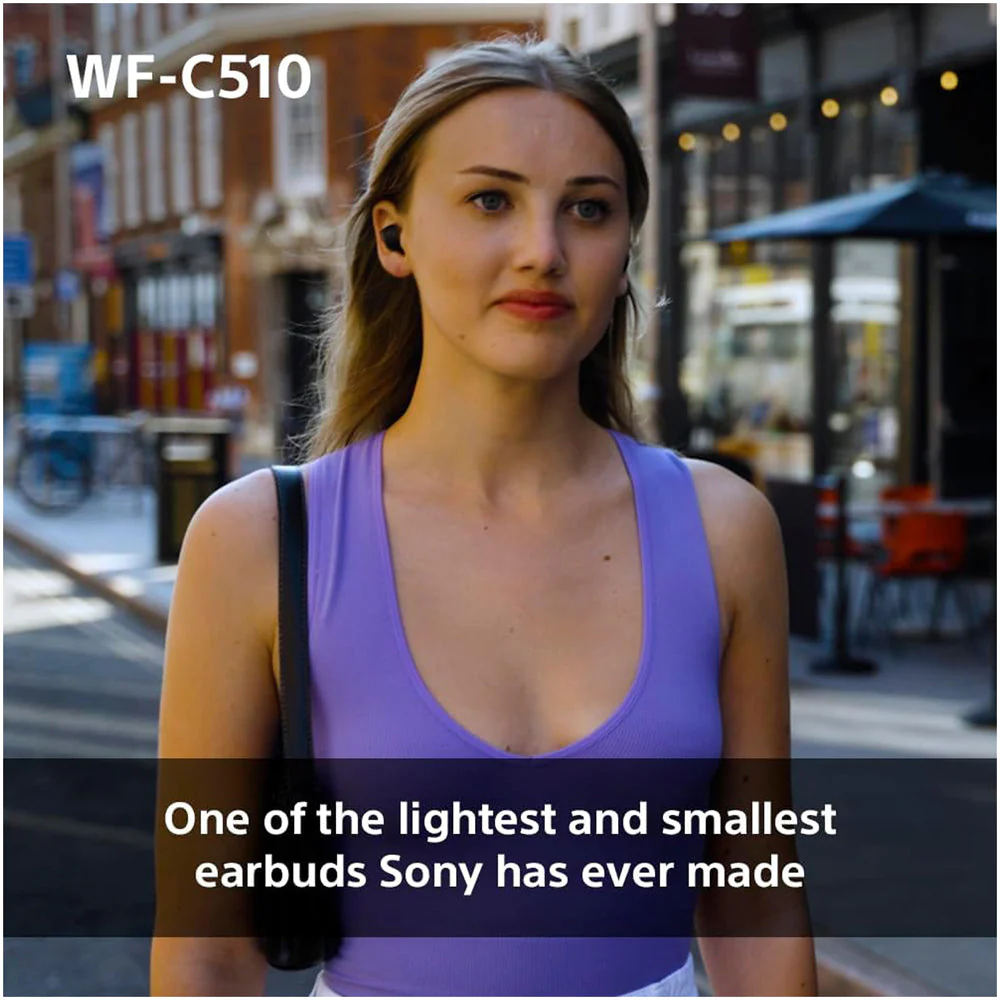 Sony WF-C510 True Wireless Bluetooth In Ear Headphones Black - Image 11