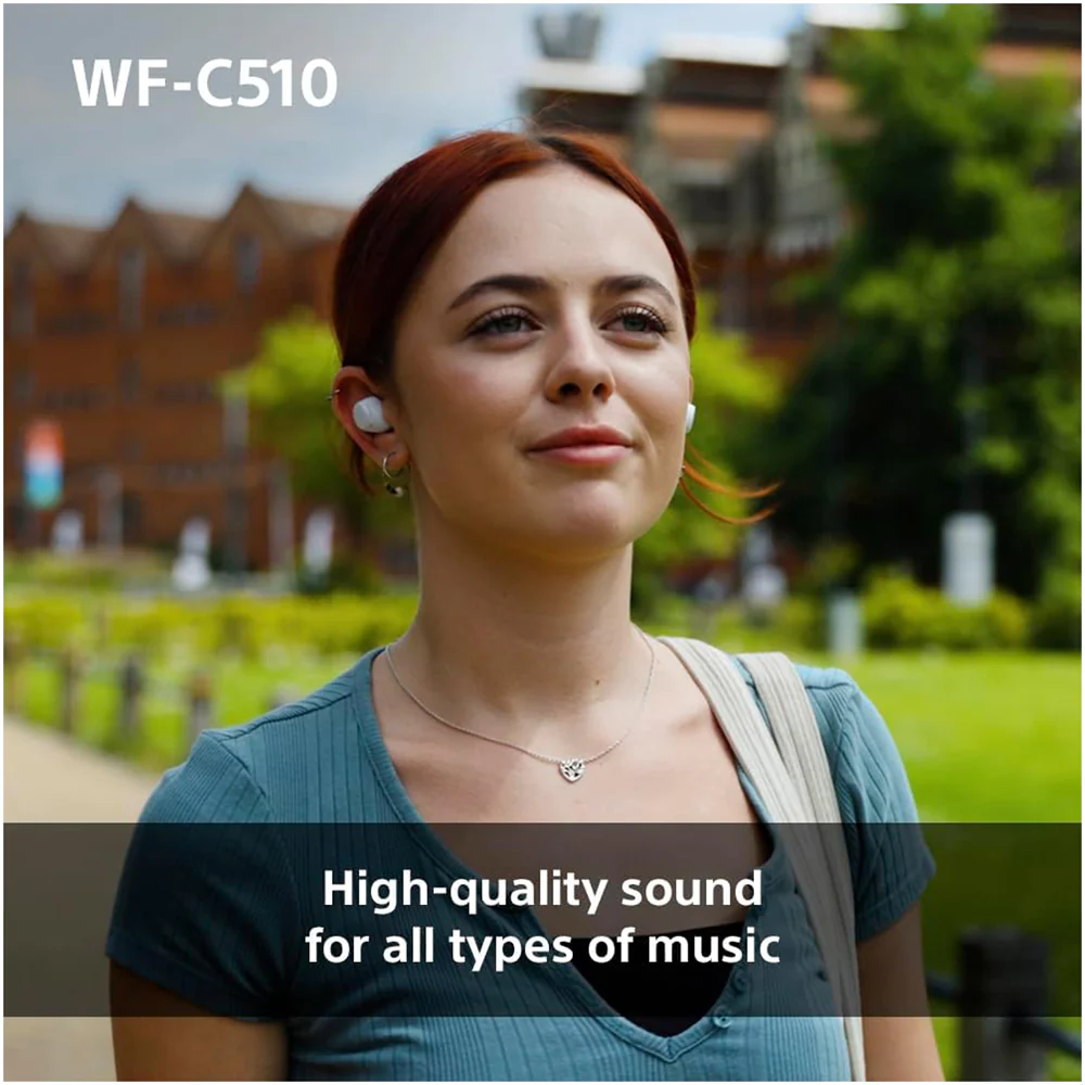 Sony WF-C510 True Wireless Bluetooth In Ear Headphones White - Image 11