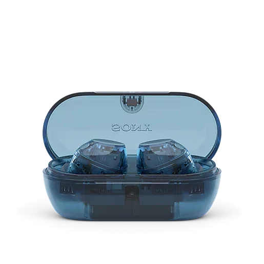 Sony WFC-710N Wireless Noise Cancelling Bluetooth Earbuds Glass Blue - Image 6