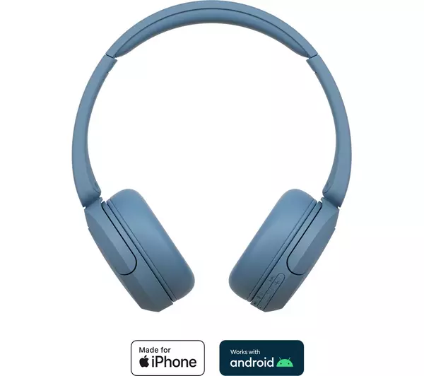 Sony WHCH520L Wireless Headphones Blue - Image 2