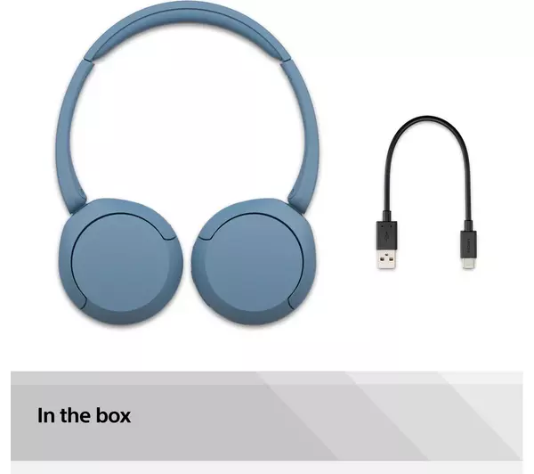 Sony WHCH520L Wireless Headphones Blue - Image 6