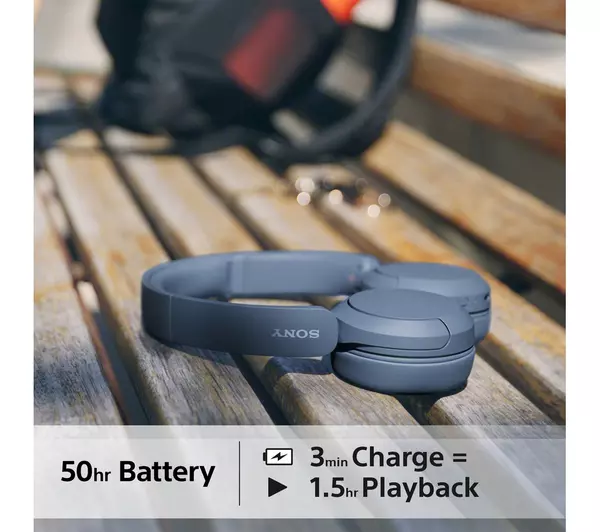 Sony WHCH520L Wireless Headphones Blue - Image 7
