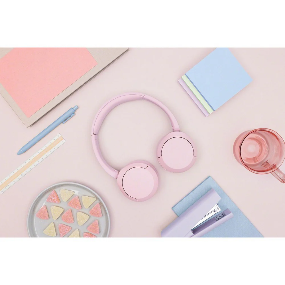 Sony WHCH520PCE7 Wireless Bluetooth Over Ear Headphones Pink - Image 4