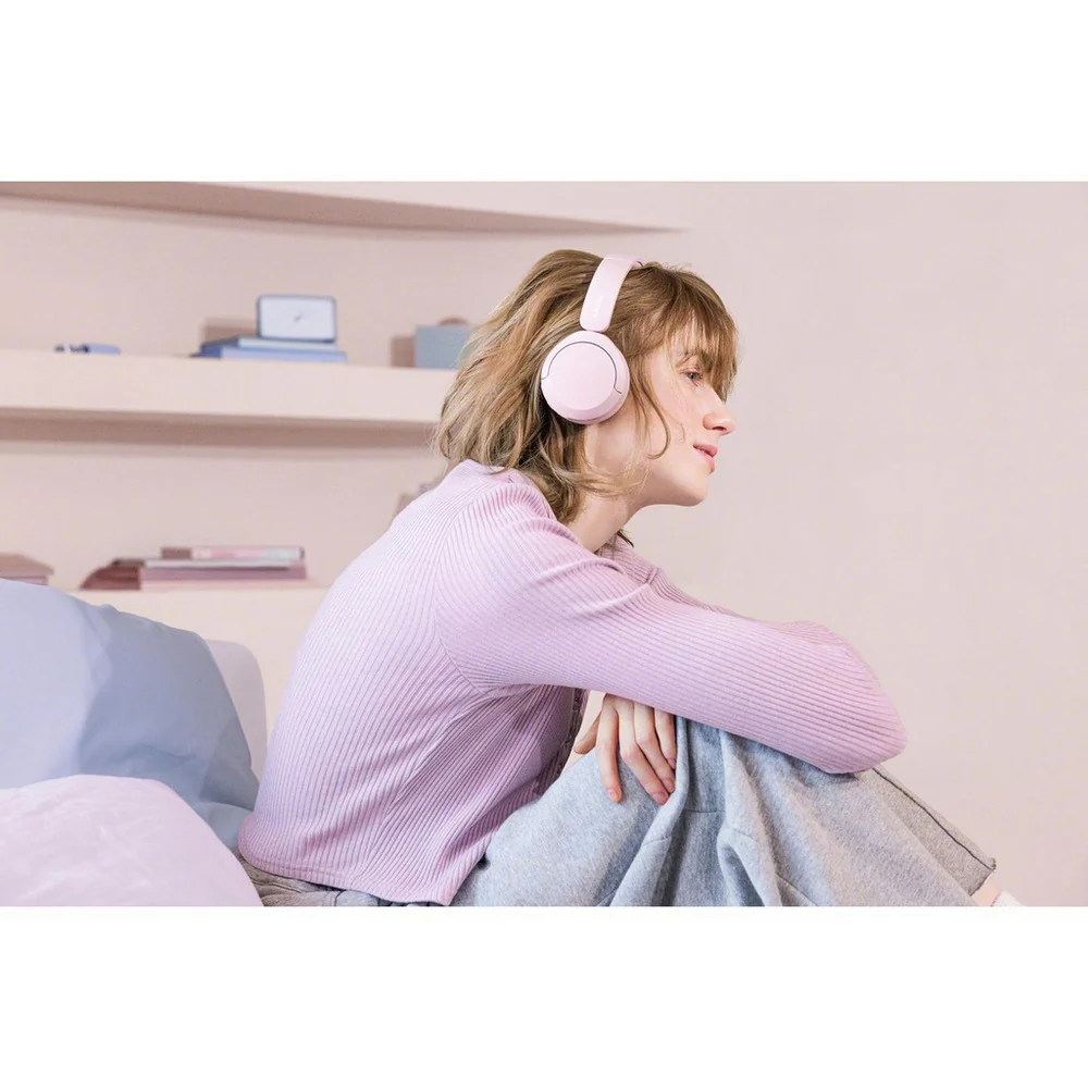 Sony WHCH520PCE7 Wireless Bluetooth Over Ear Headphones Pink - Image 7