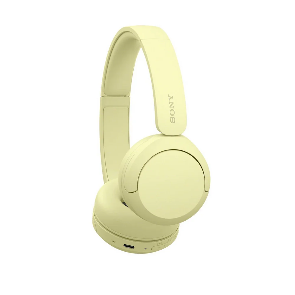 Sony WHCH520YCE7 Wireless Bluetooth On Ear Headphones Yellow - Image 3