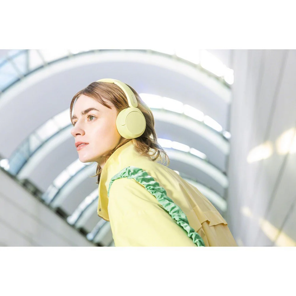 Sony WHCH520YCE7 Wireless Bluetooth On Ear Headphones Yellow - Image 9